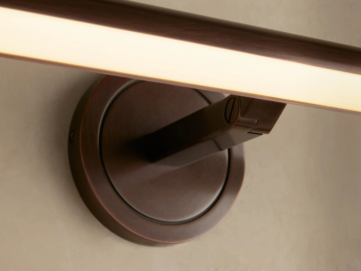 GV Brass Picture Light Sconce with Smooth LED Bar - Image 28