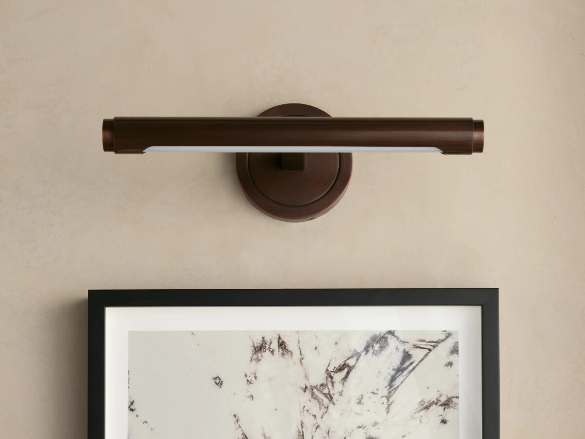 GV Brass Picture Light Sconce with Smooth LED Bar - Image 27