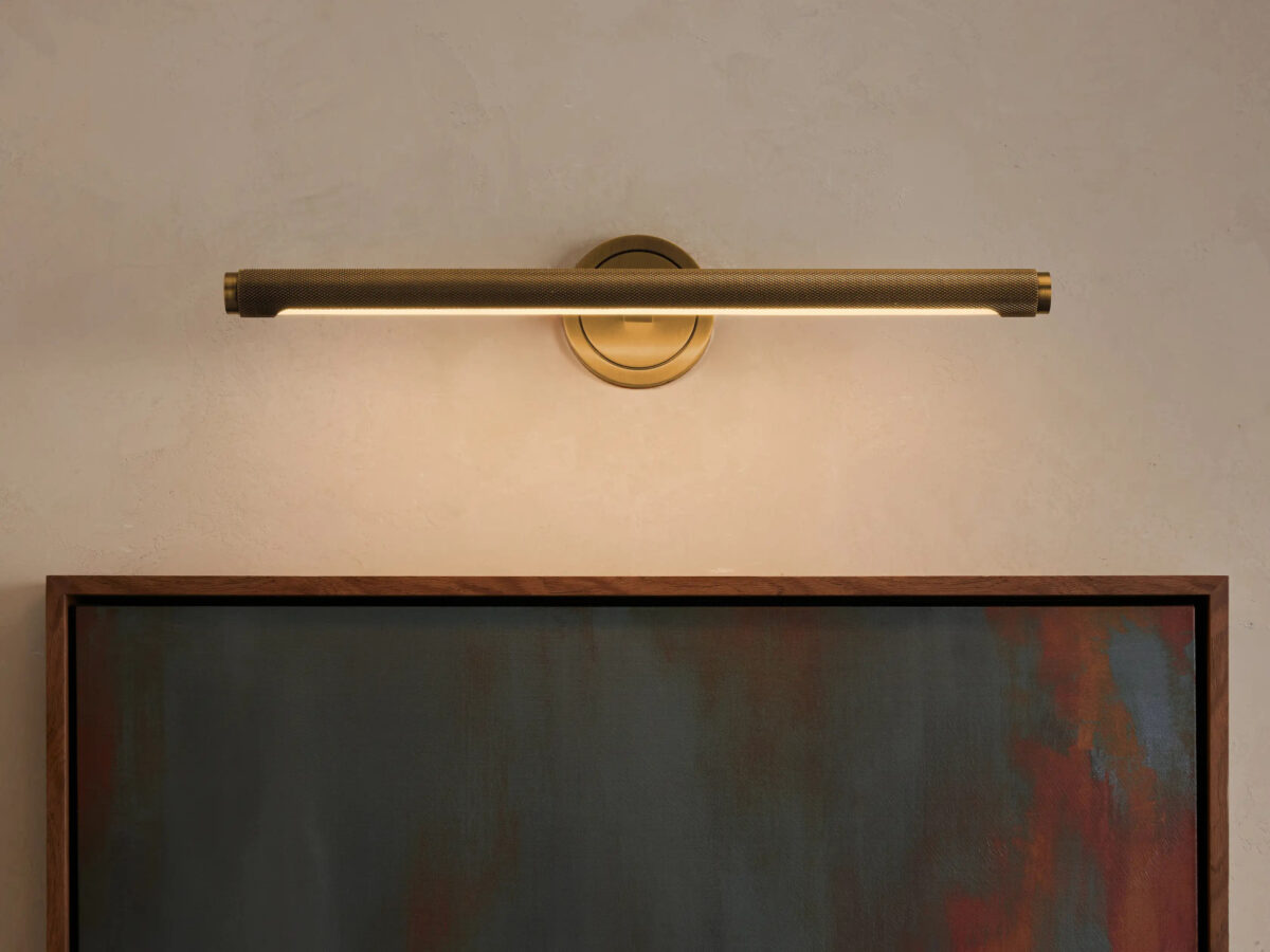 GV Brass Picture Light Sconce with Smooth LED Bar - Image 17