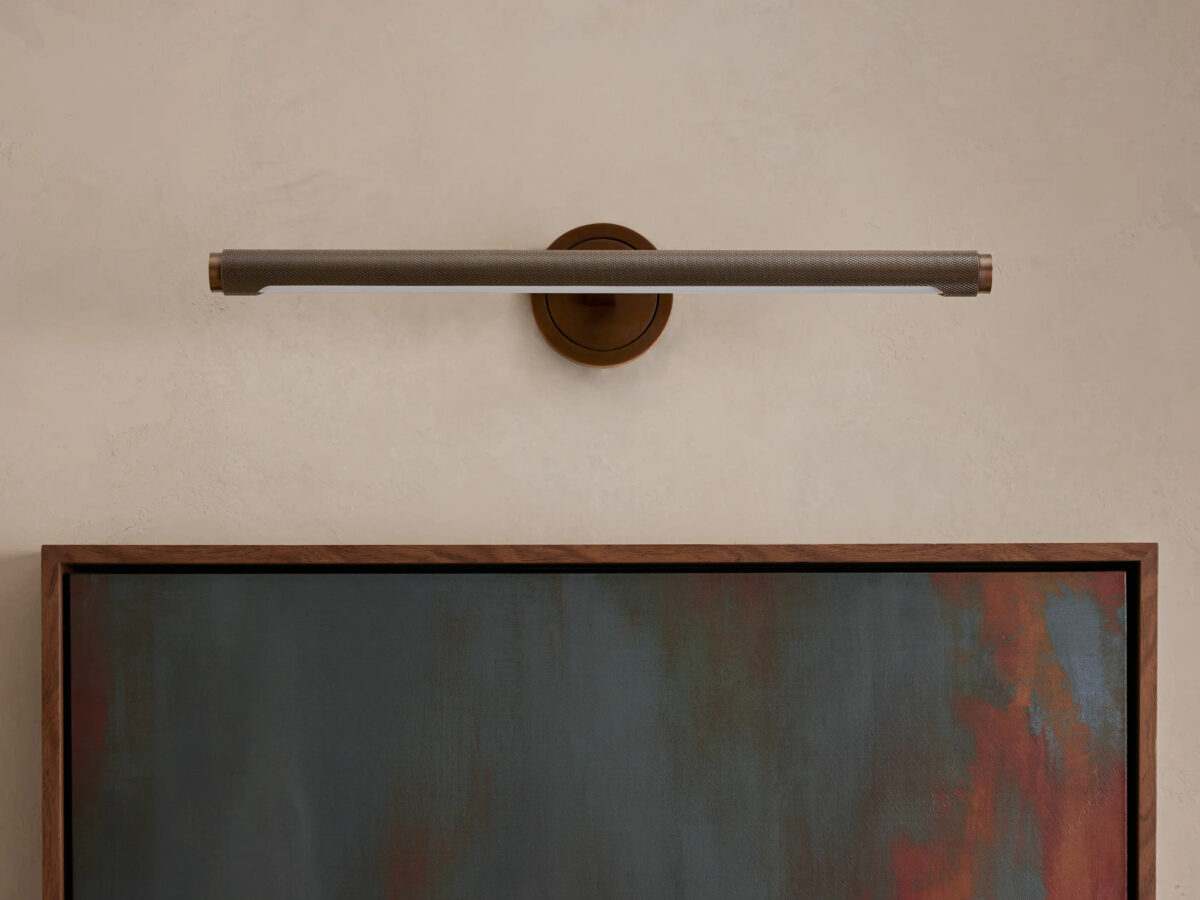 GV Brass Picture Light Sconce with Smooth LED Bar - Image 43