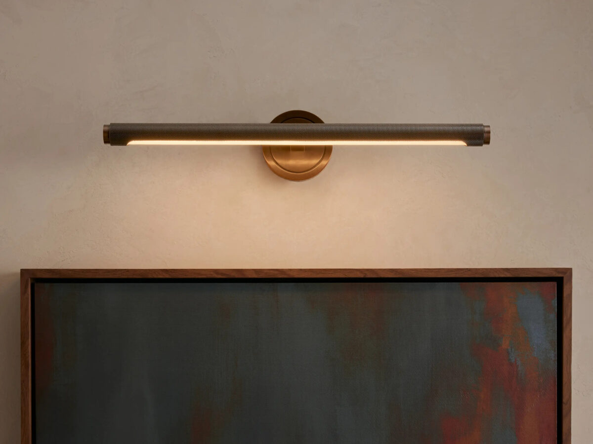 GV Brass Picture Light Sconce with Smooth LED Bar - Image 41