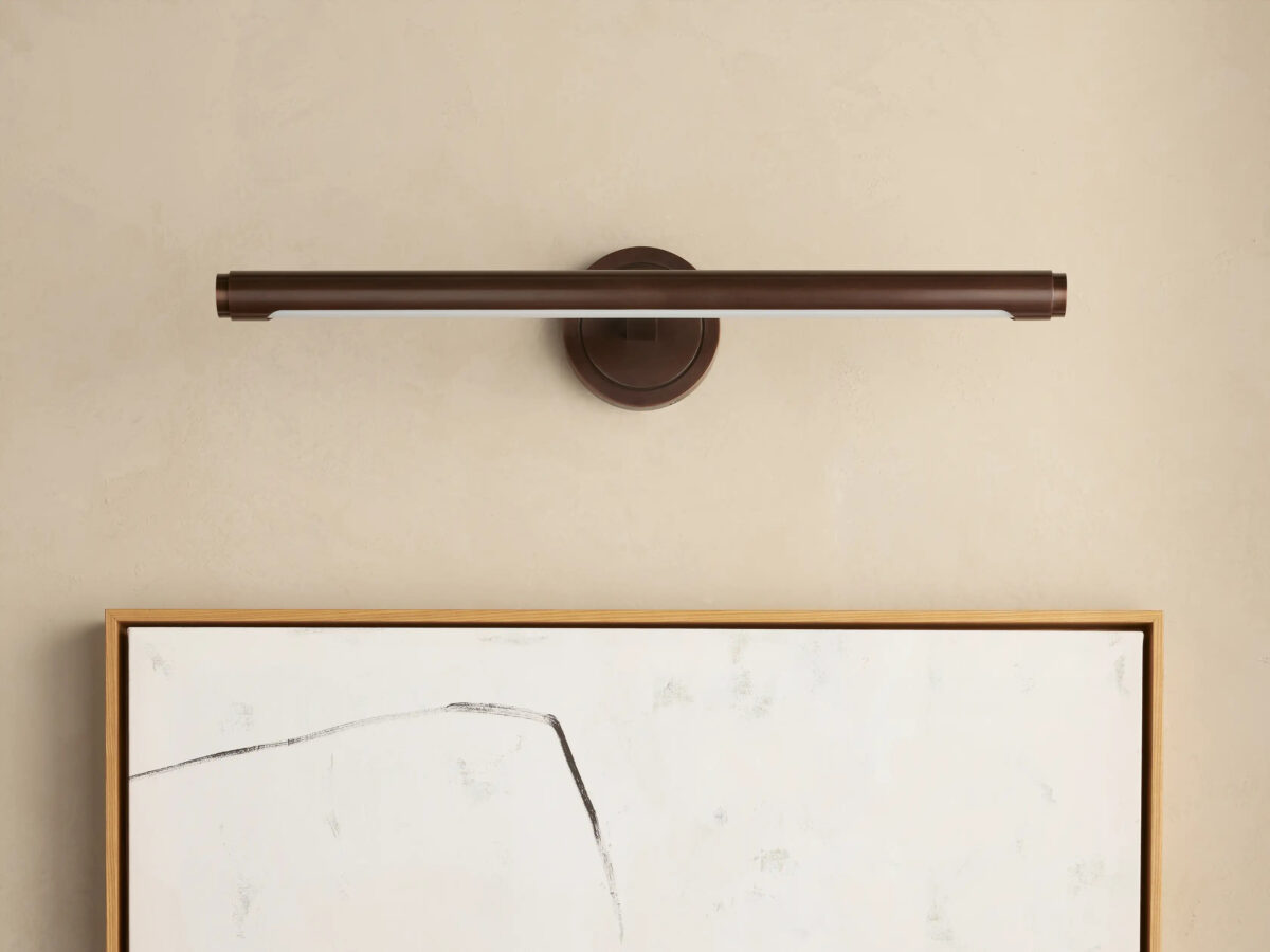 GV Brass Picture Light Sconce with Smooth LED Bar - Image 31