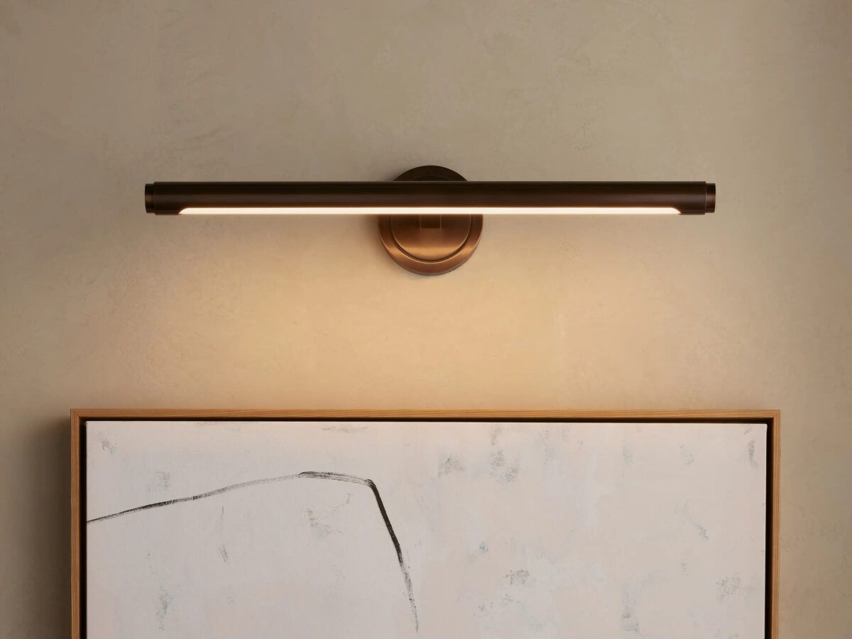 GV Brass Picture Light Sconce with Smooth LED Bar - Image 29