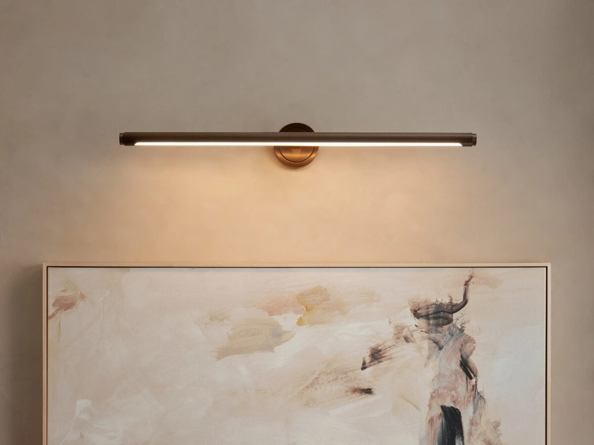 GV Brass Picture Light Sconce with Smooth LED Bar - Image 45