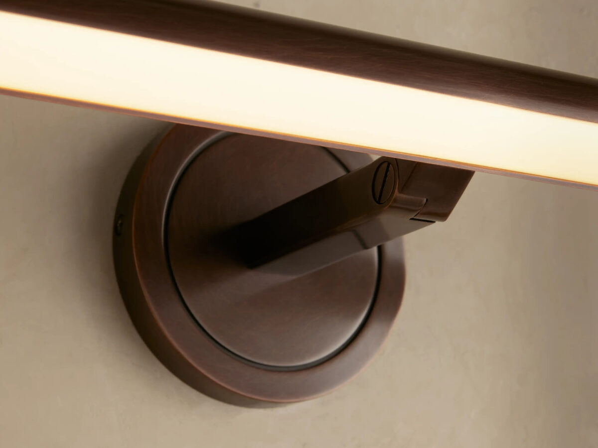 GV Brass Picture Light Sconce with Smooth LED Bar - Image 36