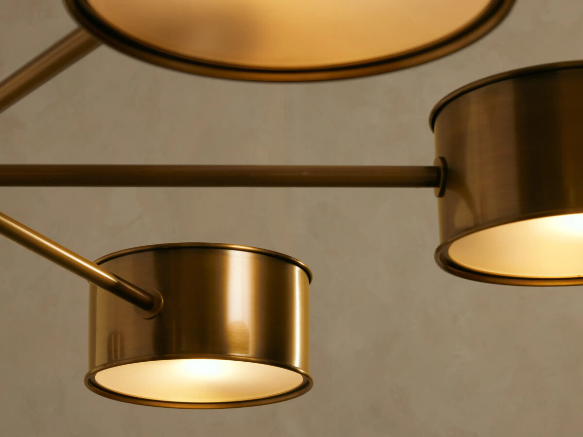 GV Daphne Round Metal Light Chandelier - Image 11
