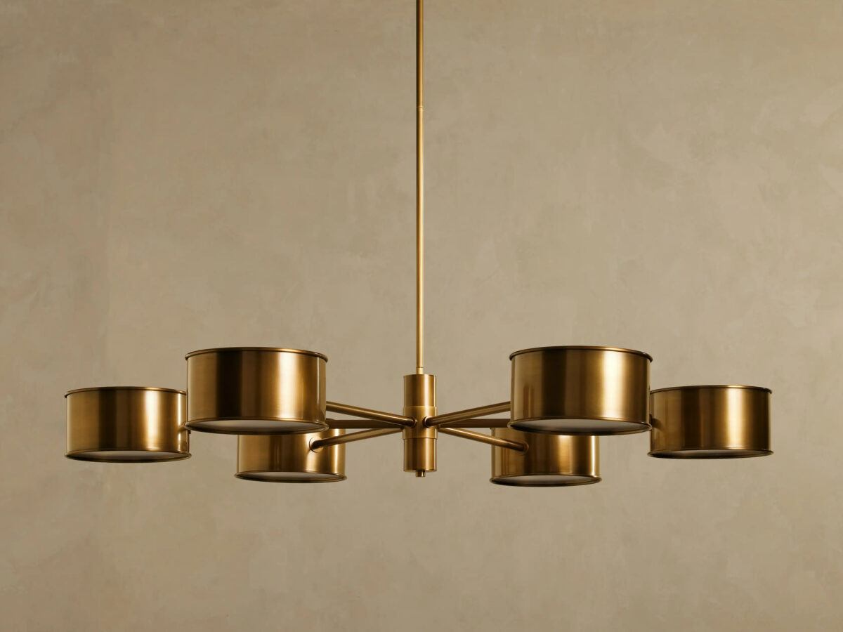 GV Daphne Round Metal Light Chandelier - Image 10