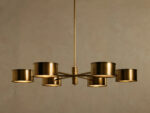 GV Daphne Round Metal Light Chandelier - Image 9