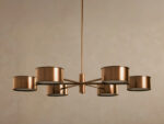 GV Daphne Round Metal Light Chandelier - Image 2