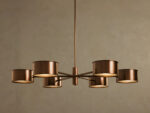 GV Daphne Round Metal Light Chandelier