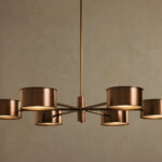 GV Daphne Round Metal Light Chandelier