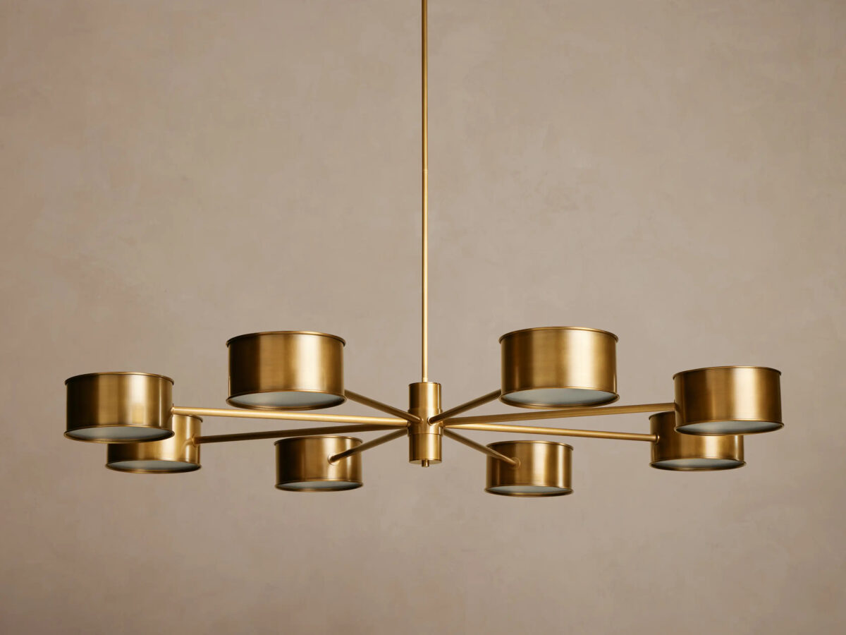 GV Daphne Round Metal Light Chandelier - Image 14