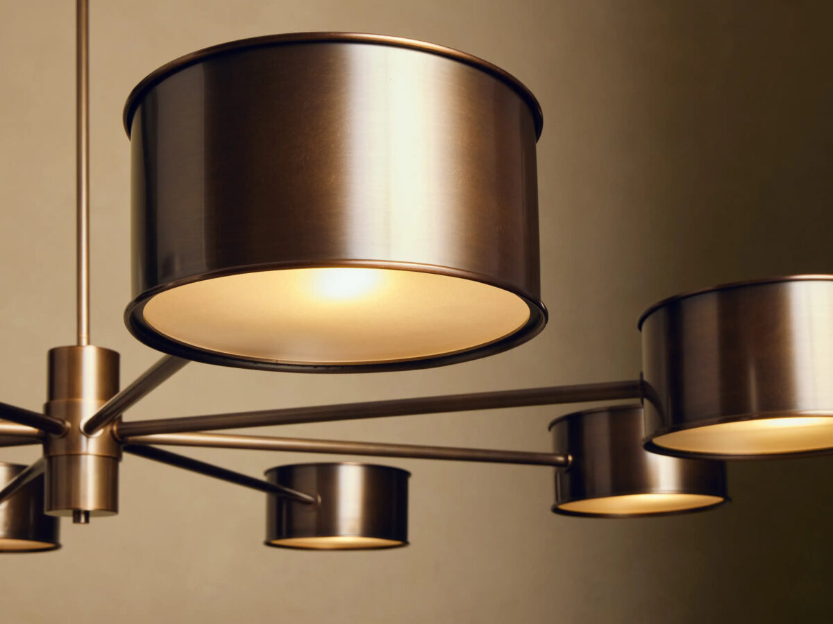GV Daphne Round Metal Light Chandelier - Image 7