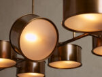 GV Daphne Linear Metal Light Chandelier - Image 5