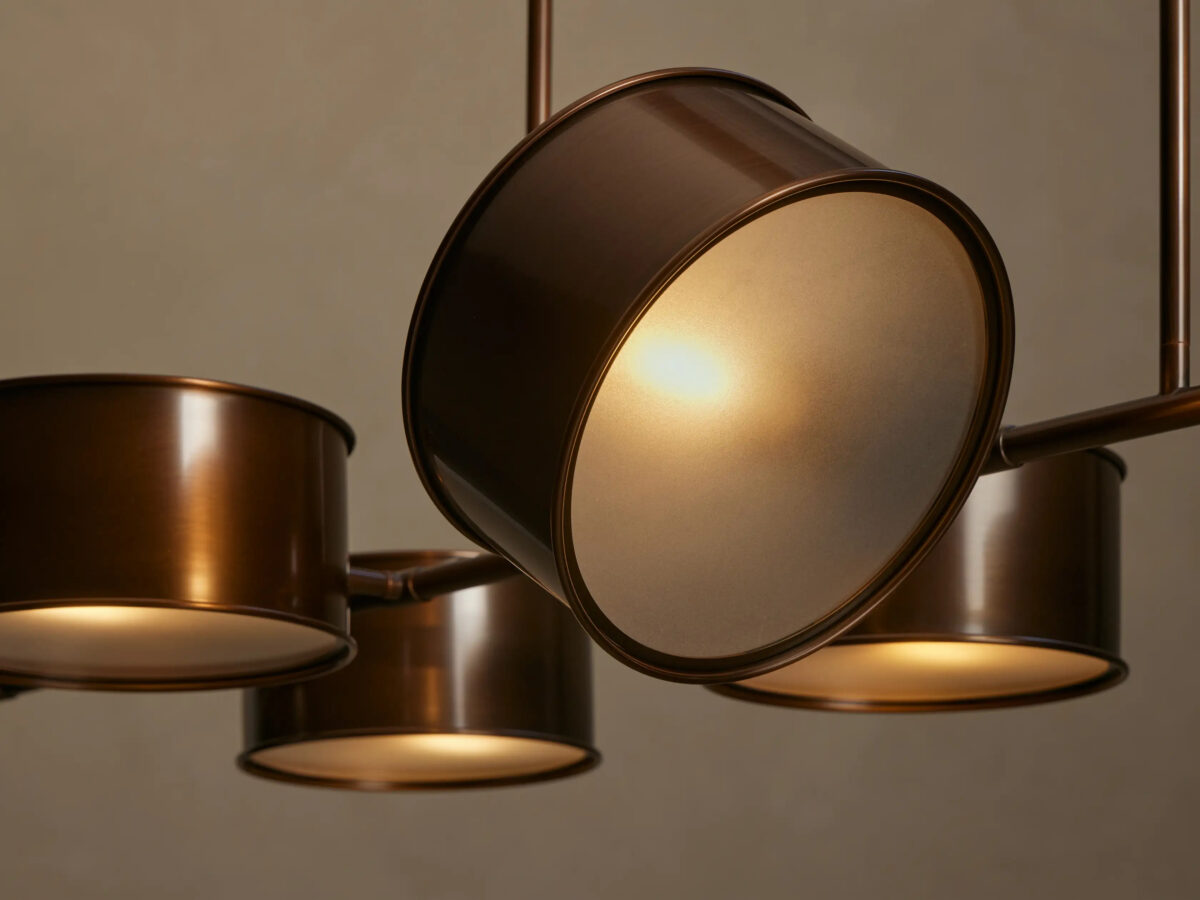 GV Daphne Linear Metal Light Chandelier - Image 12