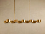 GV Daphne Linear Metal Light Chandelier - Image 7