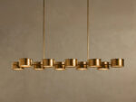 GV Daphne Linear Metal Light Chandelier - Image 6
