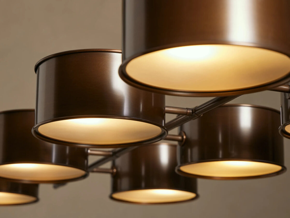 GV Daphne Linear Metal Light Chandelier - Image 17