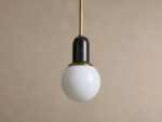 GV Marble Globe Pendant in Beige Coralle - Image 7