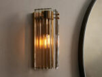 GV Delsie Reeded Glass Sconce in Smoke Bronze - Image 4