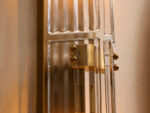 GV Reeded Glass Sconce Double Wall Light - Image 6