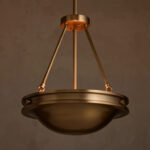 GV Edith Modern Brass Pendant Light