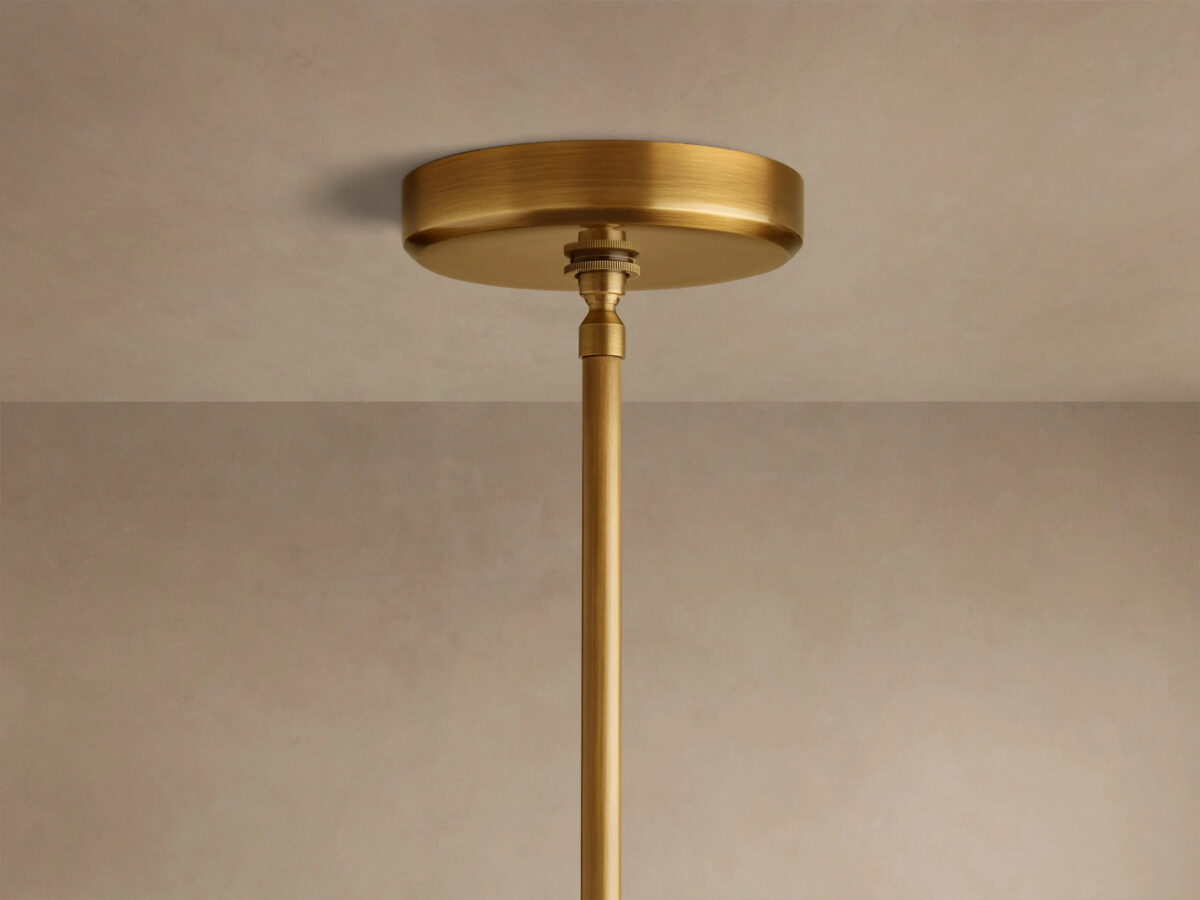 GV Edith Modern Brass Pendant Light - Image 8