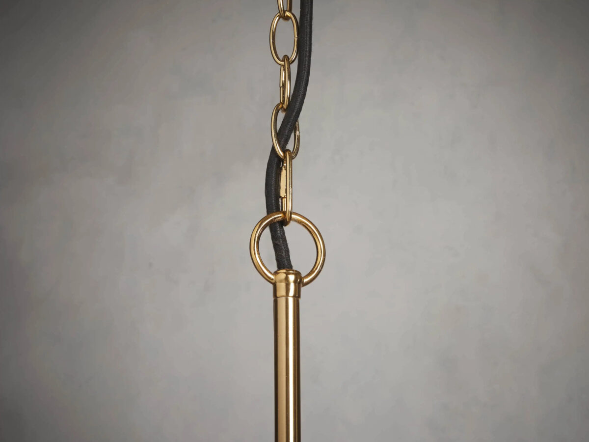 GV Glass Pendant Light Bauer Dome with Bulb - Image 7