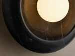 GV Modern Glass Sconce Brown Glass Wall Light - Image 6
