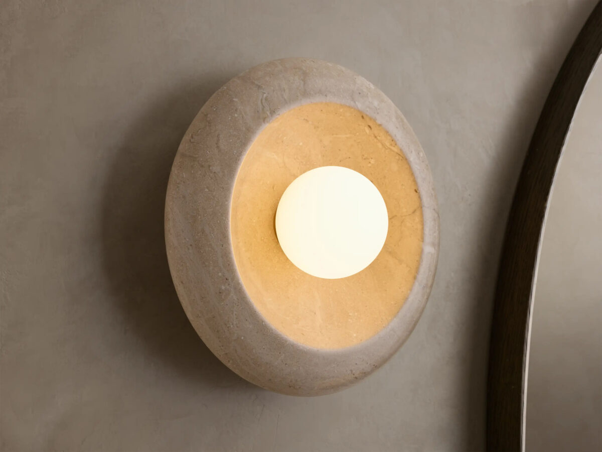 GV Modern Glass Sconce Brown Glass Wall Light - Image 7