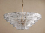 GV Ghiaccio Round Glass Chandelier - Image 41