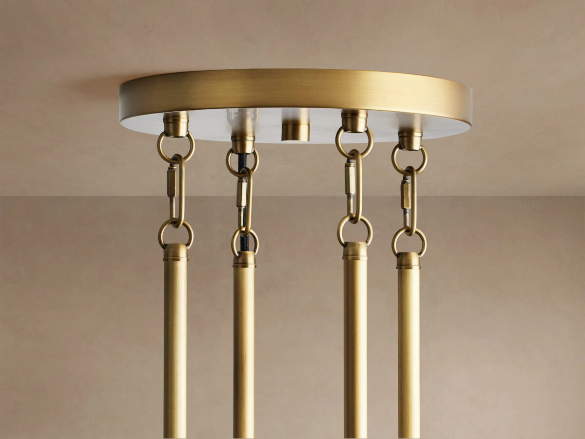 GV Bronze Chandelier Andreas Round 12 Light - Image 8