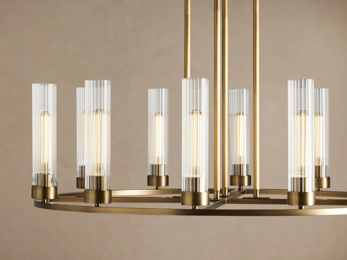 GV Bronze Chandelier Andreas Round 12 Light - Image 7