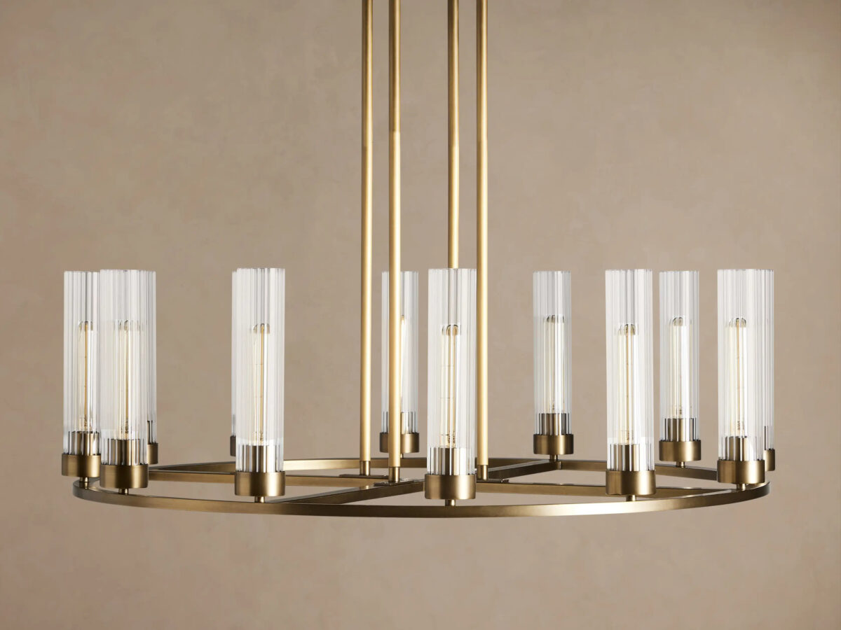 GV Bronze Chandelier Andreas Round 12 Light - Image 6