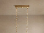 GV Andreas brass linear light 8 Light Chandelier - Image 8