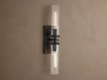 GV Andreas Fluted Glass Sconce Double Wall Light - Image 6