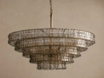 GV Ghiaccio Round Glass Chandelier - Image 21