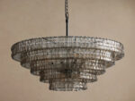 GV Ghiaccio Round Glass Chandelier - Image 31