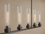 GV Andreas brass linear light 8 Light Chandelier - Image 11