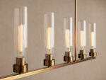 GV Andreas brass linear light 8 Light Chandelier - Image 3