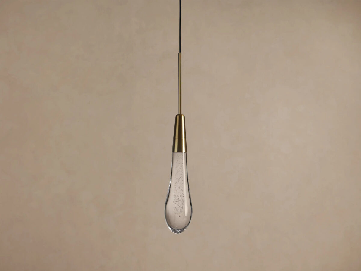 GV Soltaire Bronze Modern Glass Pendant - Image 6
