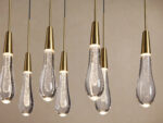 GV Soltaire Linear Glass Light Chandelier - Image 4