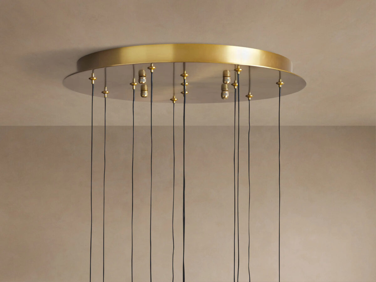 GV Soltaire Glass LED Chandelier - Image 5