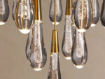 GV Soltaire Glass LED Chandelier - Image 4