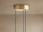 GV Soltaire Brass Glass Pendant Cluster Light - Image 4