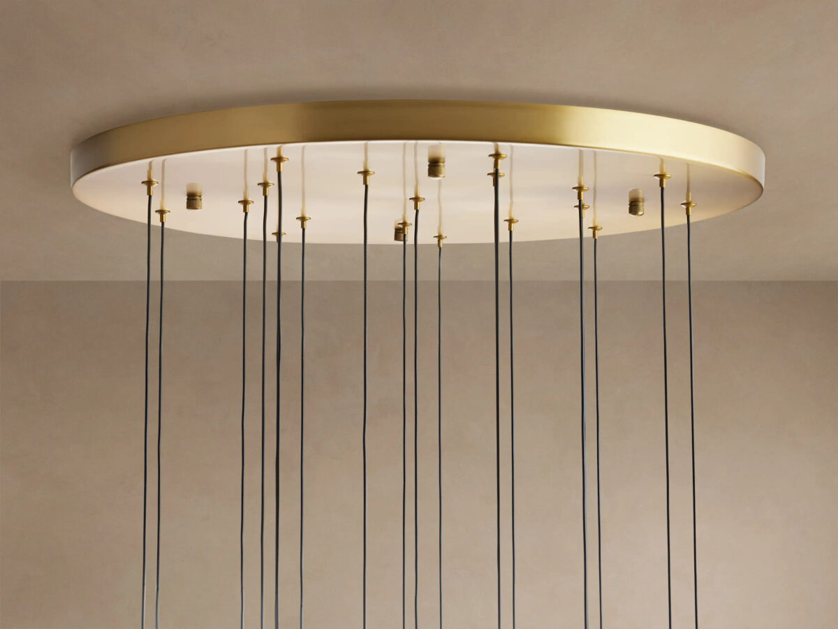 GV Soltaire Glass LED Chandelier - Image 10