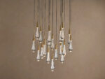 GV Soltaire Glass LED Chandelier - Image 6
