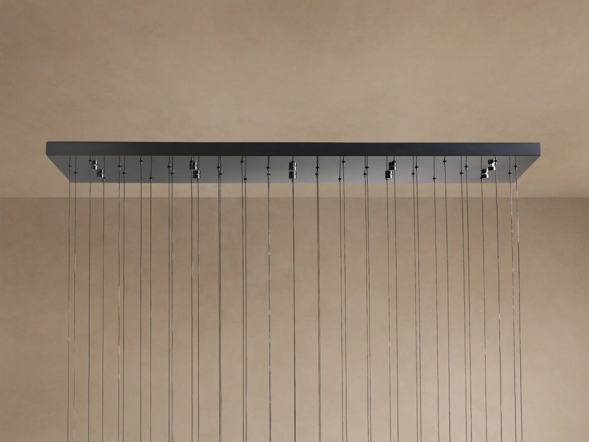 GV Soltaire Linear Glass Light Chandelier - Image 37