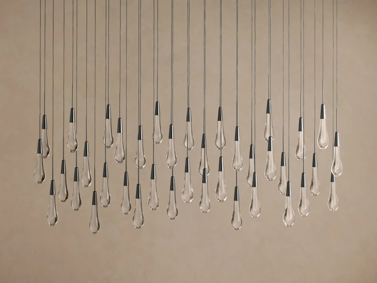 GV Soltaire Linear Glass Light Chandelier - Image 35