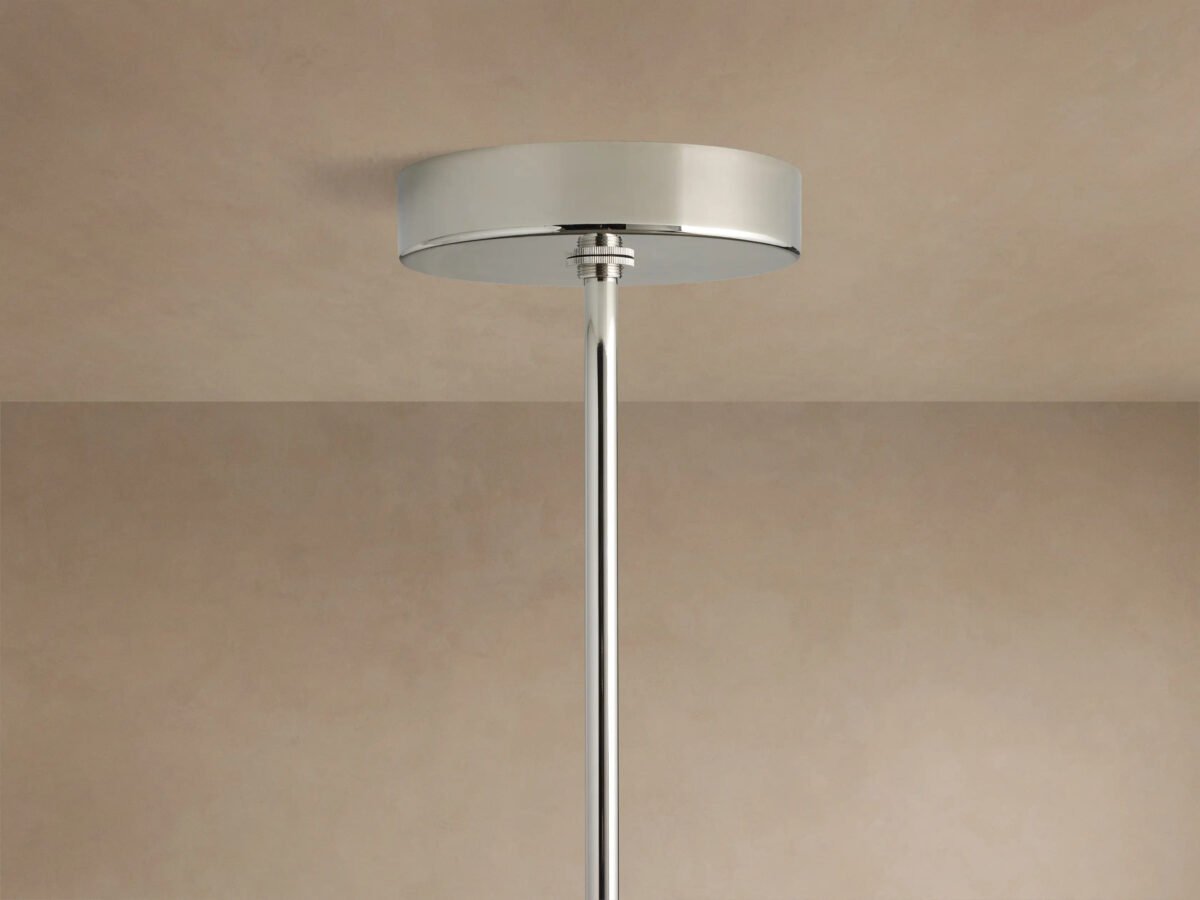 GV Mandoza Nickel Globe Light 19 Light Chandelier - Image 4